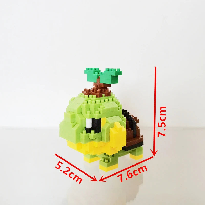 75 Style Building Blocks Assembly Anime Picachu Charizard Doll Blastoise Bulbasaur Gengar Bricks Figures Toy for Kid Gift Beauty World Shop
