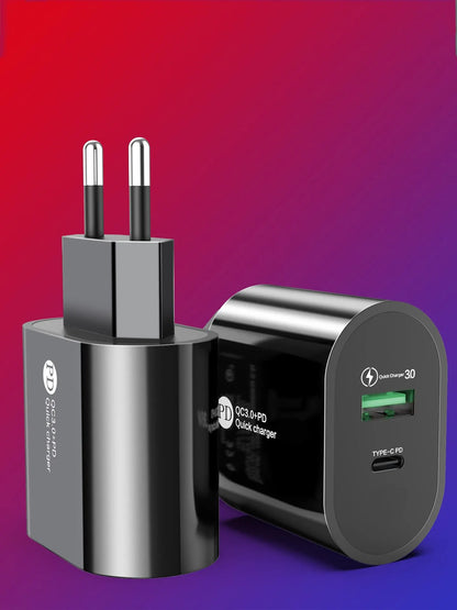 Pd 36w Usb Charger Quick Charge 3.0 Fast Phone Wall Charger Adapter For Iphone 13 12 Pro Ipad Huawei Xiaomi Samsung Beauty World Shop