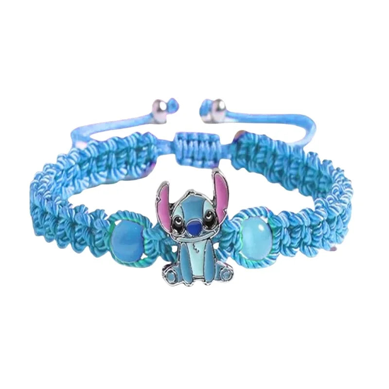 Disney Lilo & Stitch Cartoon Wristband - Cute Anime Print Wristband for Kids & Girls, Christmas Gift Beauty World Shop