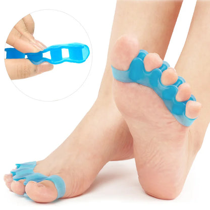 Protective Toe Separator Suitable Bunion Yoga Gel Silicone Hammer Toes Corrector for Women Men Straighteners Overlapping 1 Pair Beauty Trend Shop
