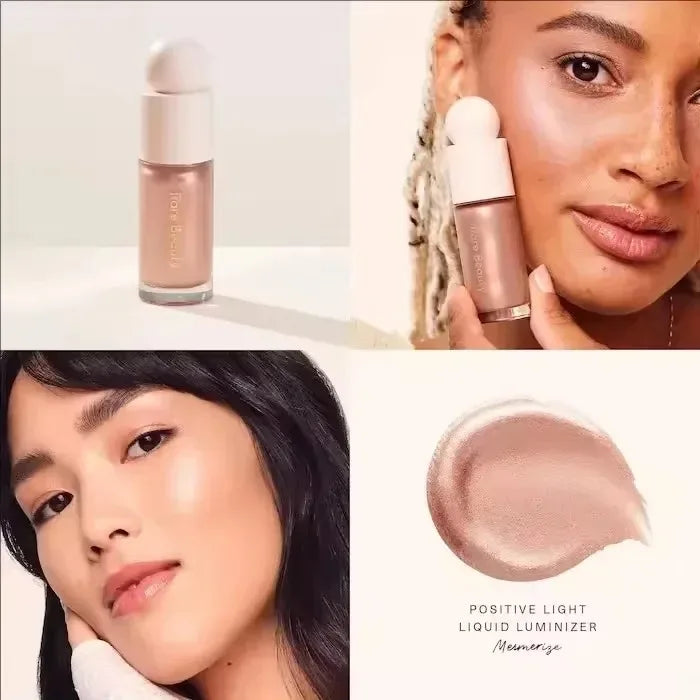 Rare Beauty Light Silky Touch Highlighter Soft Pinch Liquid Blusher Positive Light Lqiuid Luminizer Lasting Oil Control Makeup Beauty World Shop