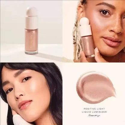 Rare Beauty Light Silky Touch Highlighter Soft Pinch Liquid Blusher Positive Light Lqiuid Luminizer Lasting Oil Control Makeup Beauty World Shop