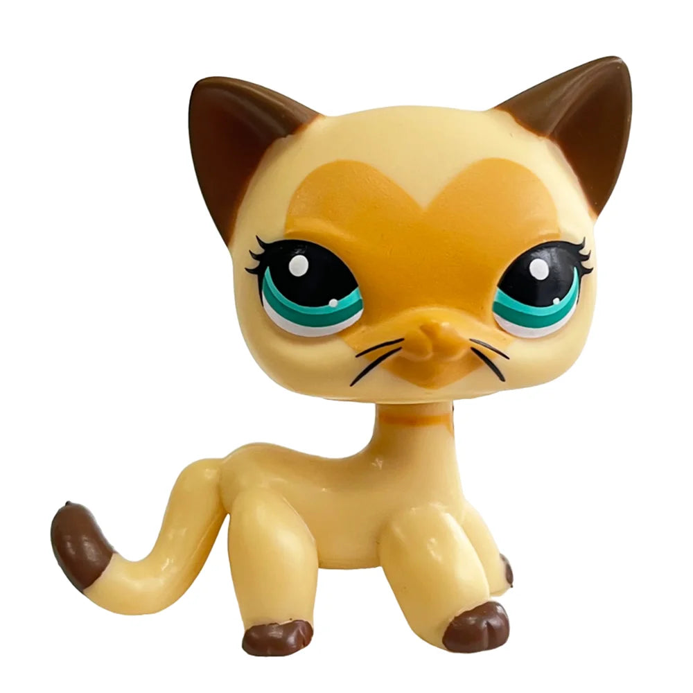 Rare pet shop lps toy toy Stands Short Hair Kitten Dog Dachshund Collie Great Dane Spaniel Puppy Old Bobble head toy Beauty World Shop