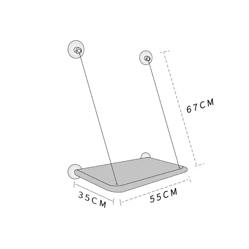 20KG Pet Cat Hammock Hanging Cat Bed Bearing Comfortable Cat Sunny Window Seat Mount Kitten Climbing Frame Pet Accessories Beauty World Shop