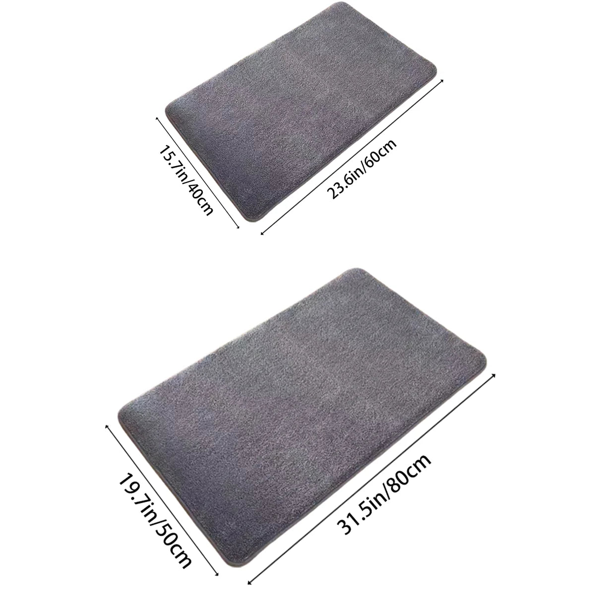 Super absorbent floor mat, super absorbent bath mat, super anti slip coral velvet bathroom floor mat, door mat Beauty World Shop