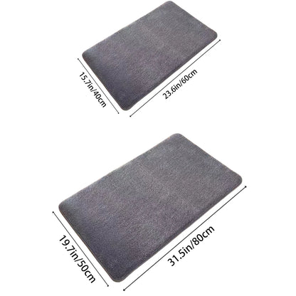 Super absorbent floor mat, super absorbent bath mat, super anti slip coral velvet bathroom floor mat, door mat Beauty World Shop