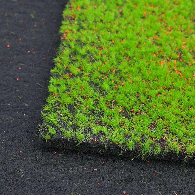 50X50cm Artificial Grass Rug Fake Moss Lawn Garden Landscape Turf Roll Festival Wedding Decoration  Mat Carpet Beauty World Shop