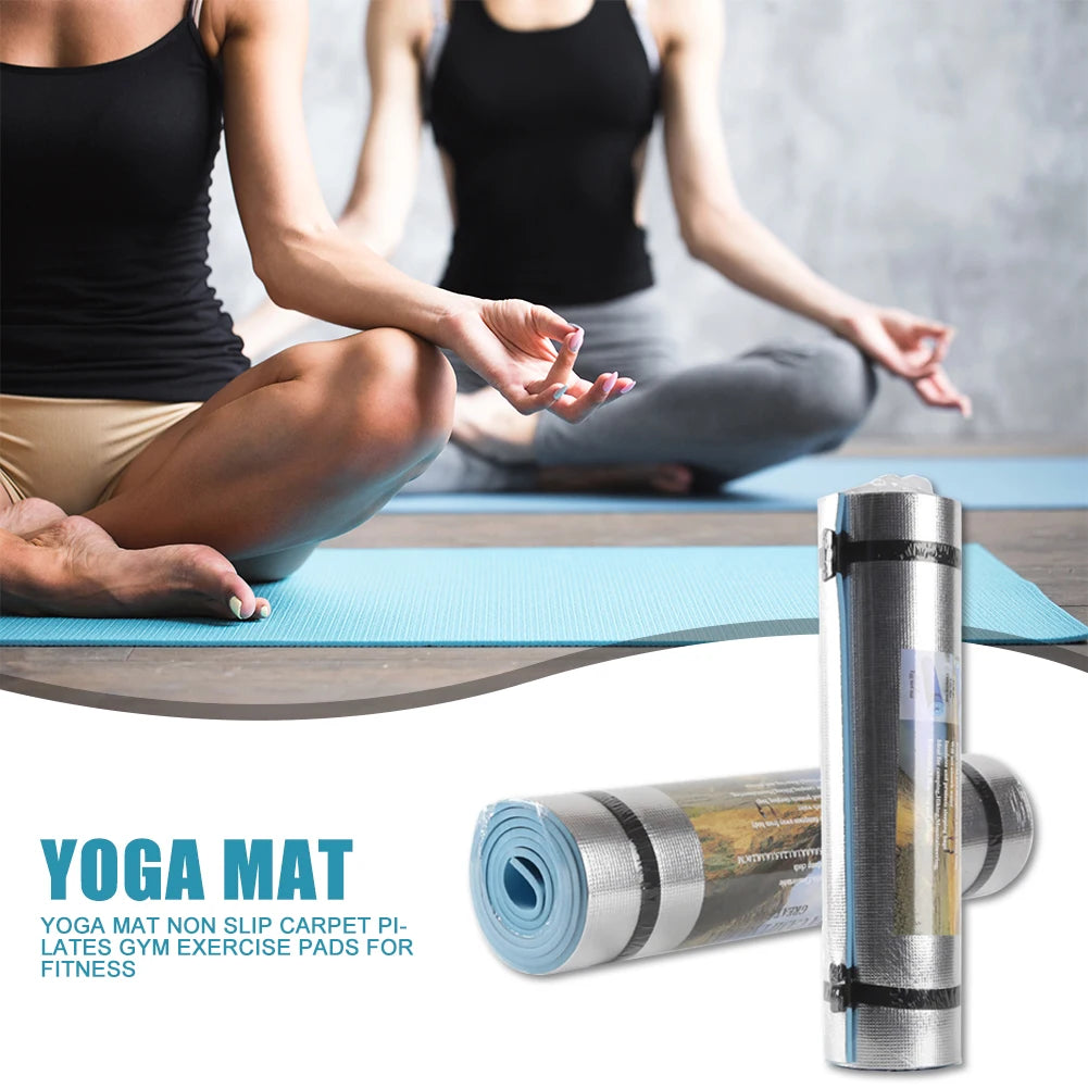 1800x500x6mm EVA Yoga Exercise Mat Moisture-proof Outdoor Camping Picnic Mat Beauty World Shop