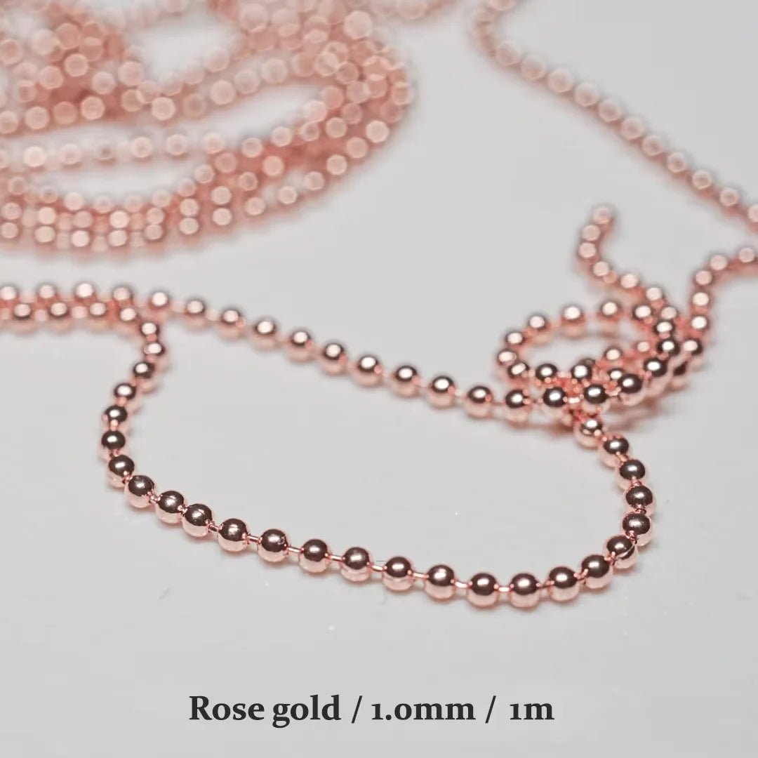 Nail Chain Rose Gold Silver Pixie Stone Beads Decorations Metal Steel Press on Nails Charms Art Jewelry Accessories Manicure Beauty World Shop