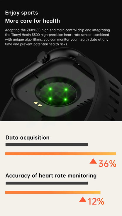 2025 New Watch 10 NFC Bluetooth Call Smart Watch Women Men Heart Rate Voice Assistant 100+Sports Ladies Smartwatch For Xioami