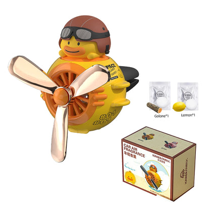Cool Bear Pilot Car Air Freshener Rotating Propeller Air Outlet Perfume Fragrance Flavoring 자동차 공기 청정기 Accessories 방향제 차량용 Beauty World Shop