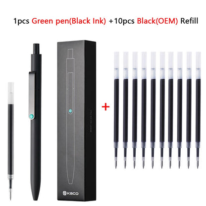 KACO 0.5mm MIDOT Gel Ink Pens, Quick-drying Press Smooth Writing Pen, High Volume for Taking Exams Grading Homework Doing Papers Beauty World Shop