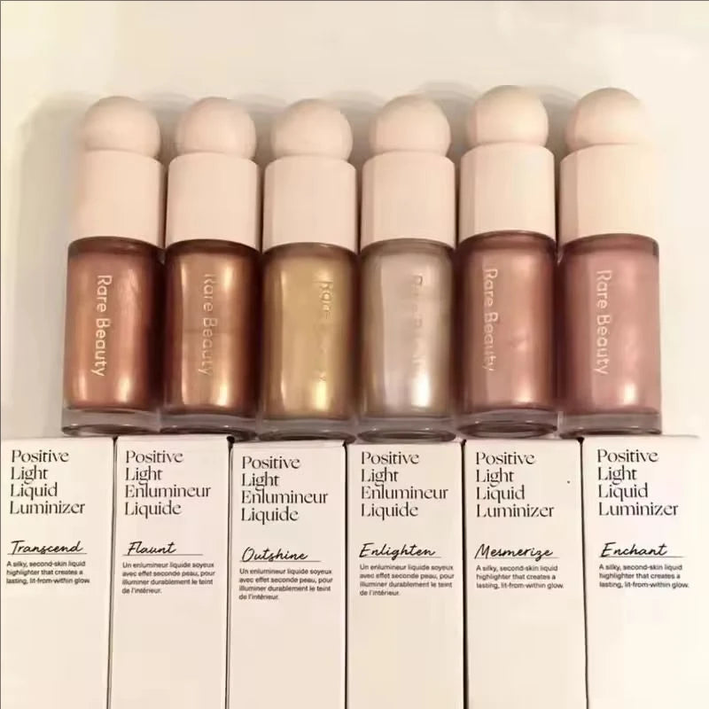 Rare Beauty Light Silky Touch Highlighter Soft Pinch Liquid Blusher Positive Light Lqiuid Luminizer Lasting Oil Control Makeup Beauty World Shop