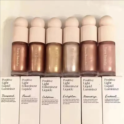 Rare Beauty Light Silky Touch Highlighter Soft Pinch Liquid Blusher Positive Light Lqiuid Luminizer Lasting Oil Control Makeup Beauty World Shop