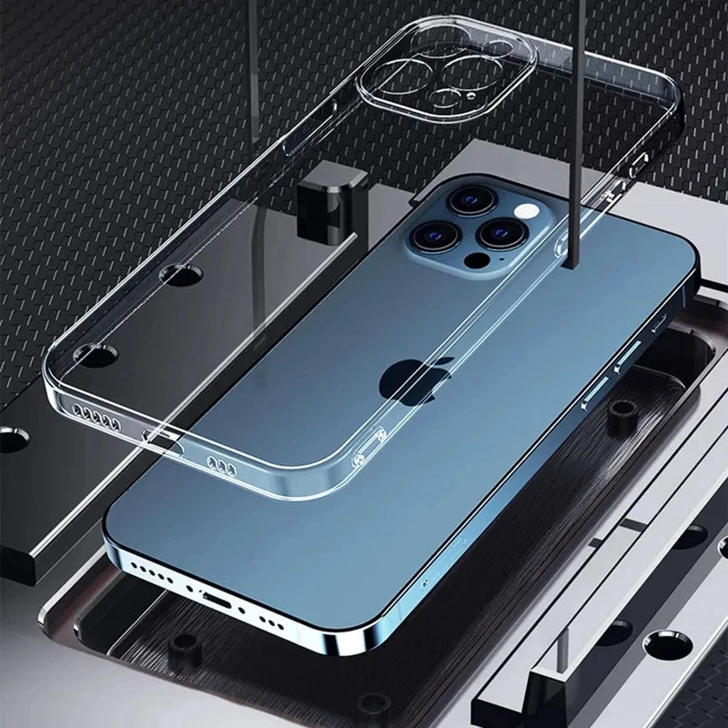 Transparent Soft TPU Silicone Case For iPhone 11 12 13 Mini 14 15 Pro Xs Max X XR 8 7 6 6s Plus SE 2020 2022 Clear Back Cover Beauty World Shop