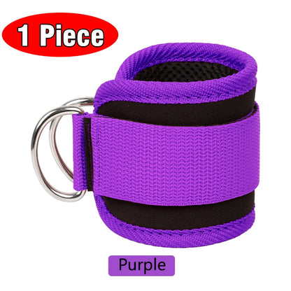 Fitness Ankle Straps Adjustable D-Ring Support Cuffs Gym Leg Strength Workouts Pulley With Buckle Sports Guard Safety Abductors Beauty World Shop