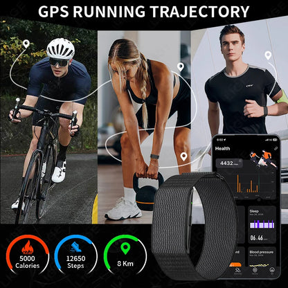 LIGE NO Screen Smart Wristbands With Heart Rate Sleep AI Health Monitor Report Smart Bracelet Incoming Call Notification Watches Beauty World Shop