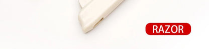 Professional Manual Shaver Straight Edge Plastic Barber Razor Folding Shaving Beard Cutter Straight Razor Wholesale Beauty World Shop