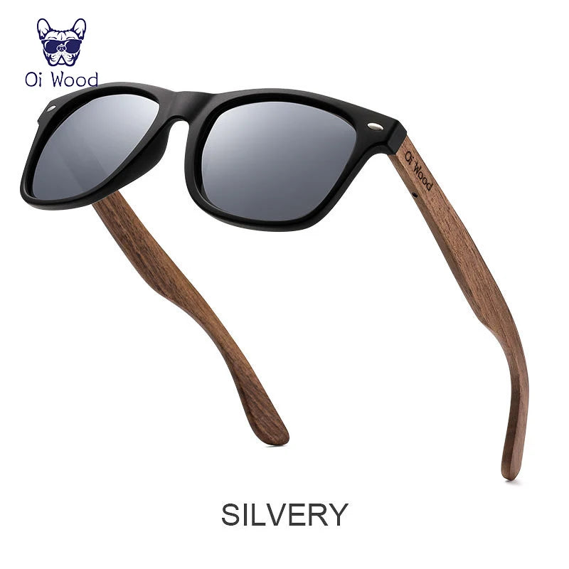 Oi Wood Brand Natural Wooden Sunglasses Men Polarized Fashion Sun Glasses Original Wood Oculos De Sol Masculino New TR90 Frames Beauty World Shop