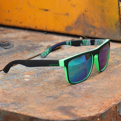 Fashion Vintage Square Polarized Sunglasses Men Women Driving Fishing Luxury Brand Designer Sun Glasses Driver's Eyewear UV400 Beauty World Shop