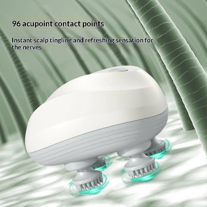 Deep Scalp Massager Head Cleaning Massager Also Suitable for Pets Electric Massage Tool Washable and Portable Beauty World Shop