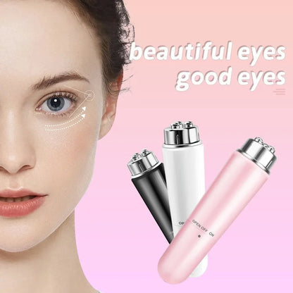 4 in 1 Electric Eye Massager Micro Vibration Facial Beauty Instrument for Relax Eye Dark Circles Eye Bags Puffiness Eye Massage Beauty World Shop