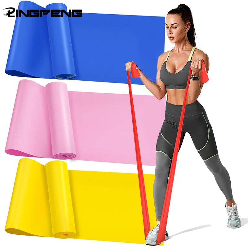 Yoga Physiotherapy Elastic Band, Gym Resistance Band, Sports Stretching Training Rope, Pilates Stretching Film, Fitness Equiment Beauty World Shop
