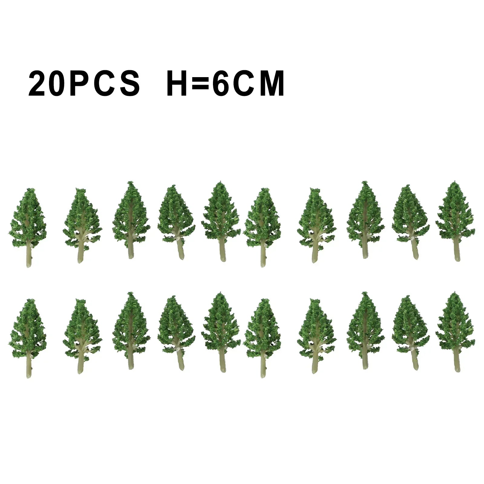 10/20/30pcs Fake Trees Artificial Miniature Tree Scenery Railroad Decoration Building Landscape Accessories DIY Diorama Garden Beauty World Shop