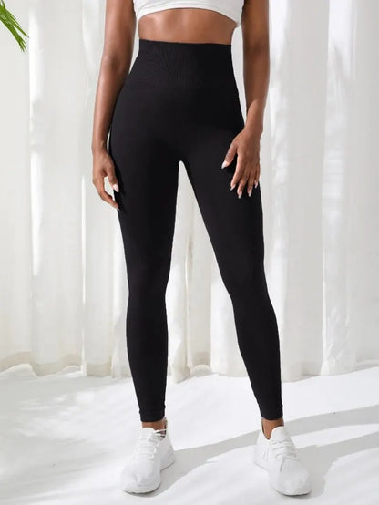Women Pants Gym Yoga Seamless Sports Clothes Stretchy High Waist Athletic Exercise Fitness Leggings Beauty World Shop