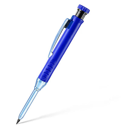 2.8mm Solid Carpenter Mechanical Pencil with Sharpener for Woodworking Construction Long Head Carpenter Pencil Stationery Supply Beauty World Shop