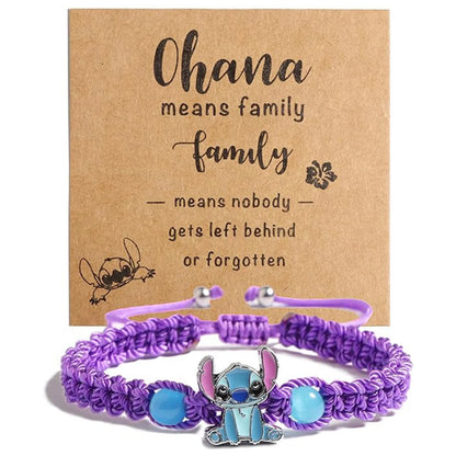 Disney Lilo & Stitch Cartoon Wristband - Cute Anime Print Wristband for Kids & Girls, Christmas Gift Beauty World Shop