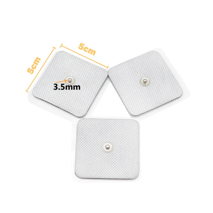 5*5cm  Unit Replacement Pads Non-woven Self Adhesive for  Patches Digital Machine Massager Body Massager Sticker Beauty World Shop