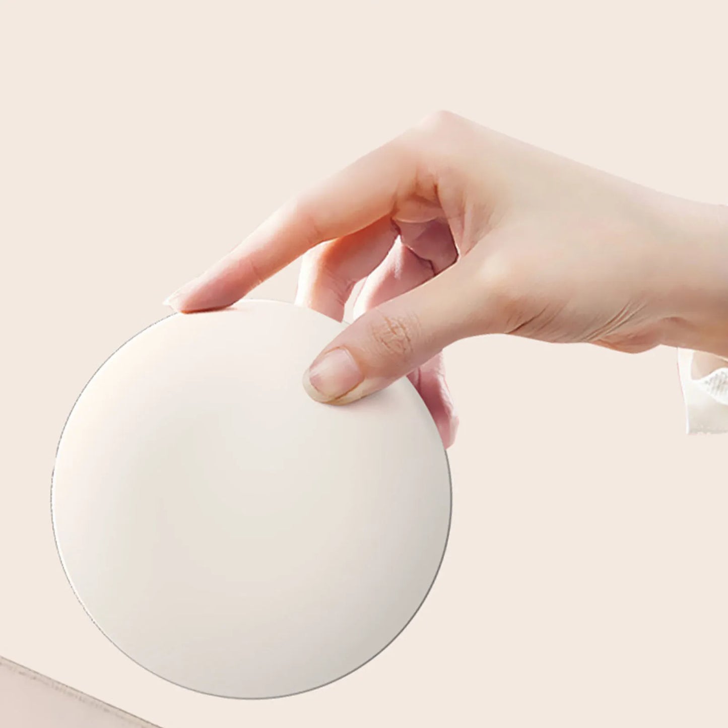 UV Mirror Sunscreen Testing Camera with Light 2X Magnification Travel Makeup 3.5in Pocket Size L Beauty World Shop