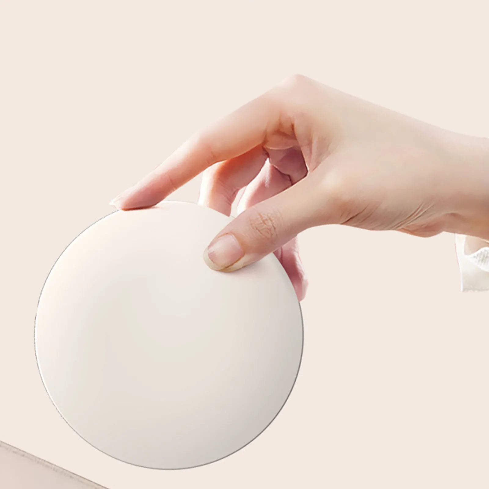 UV Mirror Sunscreen Testing Camera with Light 2X Magnification Travel Makeup 3.5in Pocket Size L Beauty World Shop