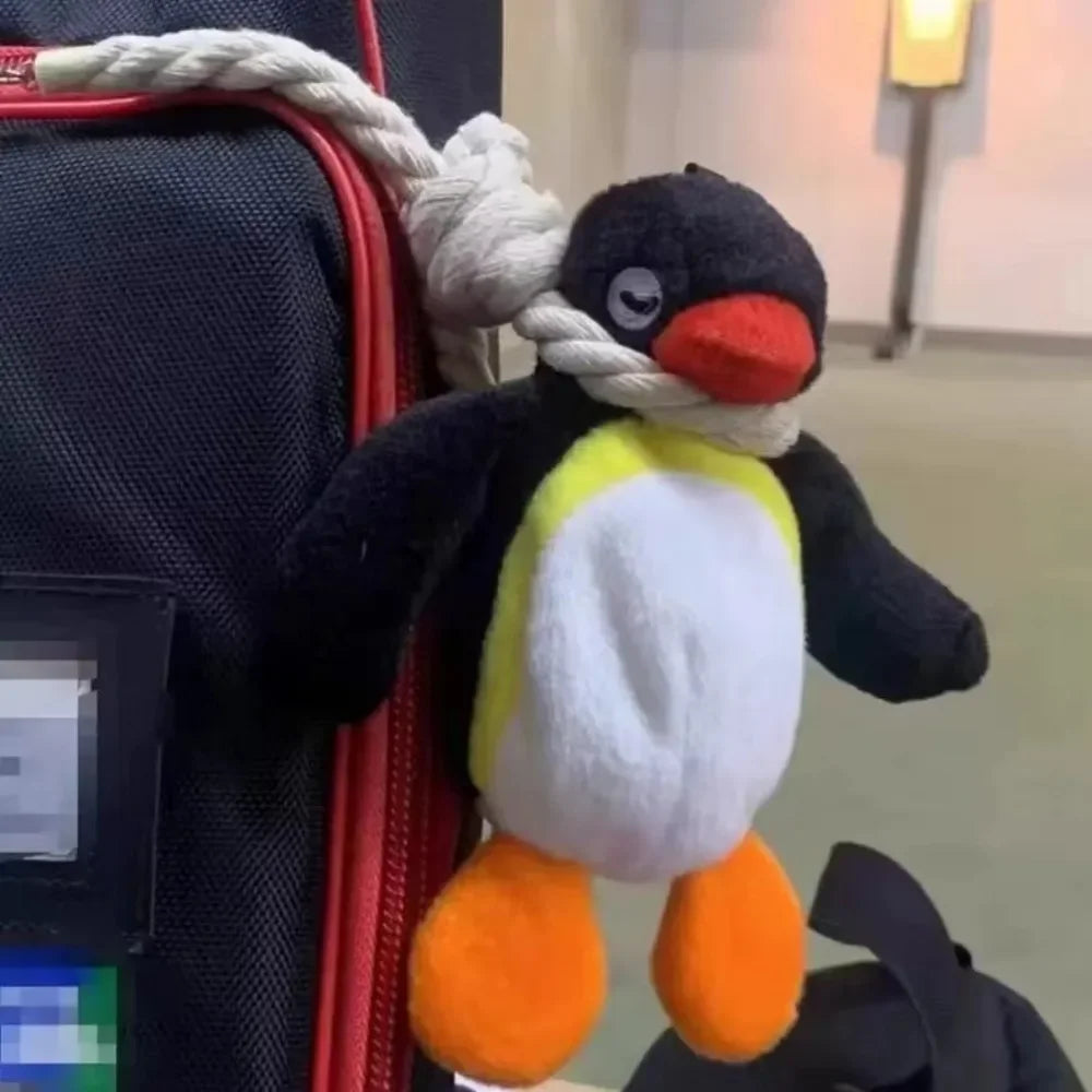 16cm Lovely Penguin Plush Keychain Cute Penguin Doll Backpack Pendant Creative Animal Doll Keychain Girls Women Bag Accessories Beauty Trend Shop
