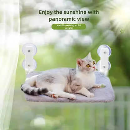 Cat Hammock Super Suction Cup Swing Winter Sun Can Be Removed And Washed Mattress Windowsill Glass Hanging Bed Pet Supplies Beauty World Shop
