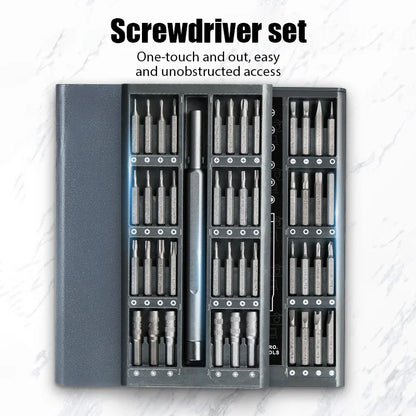 63 in 1 Precision Screwdriver Set Phillips Torx Magnetic Screw Driver Bit Professional Repair Tool Kit for IPhone Watch Camera Beauty World Shop