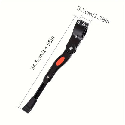 Aluminum Alloy Kickstand, Bicycle Rear Bracket Adjustable Length, MTB 26 Inch Bicycle Side Support Beauty World Shop