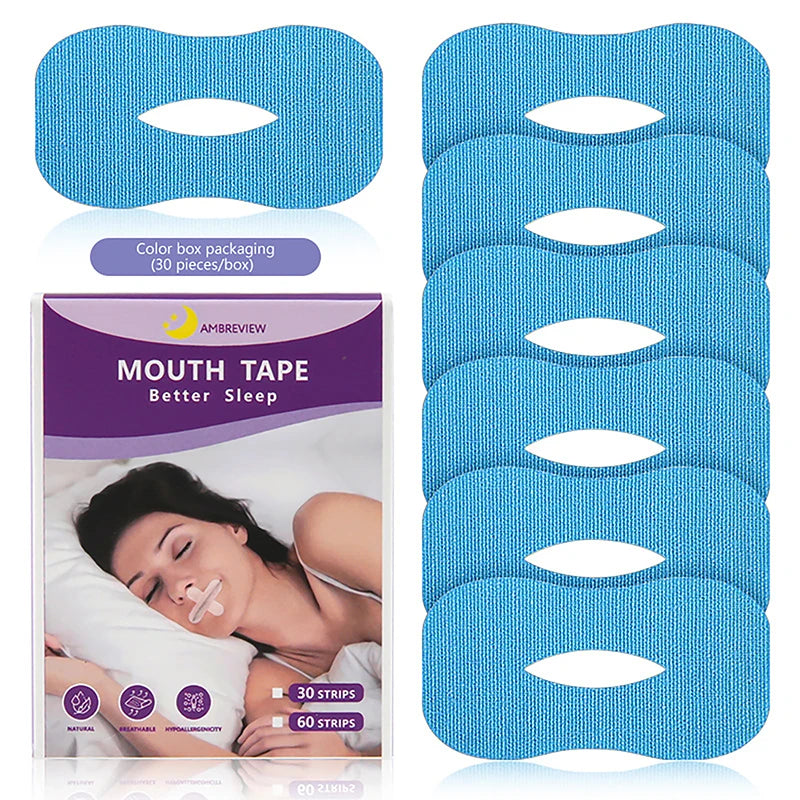 10/30Pcs 30Pcs Anti Snoring Sleep Strips Sticker Gentle Less Mouth Seal Tape Stop Snore Mouth Correction Sticker Tape Beauty World Shop
