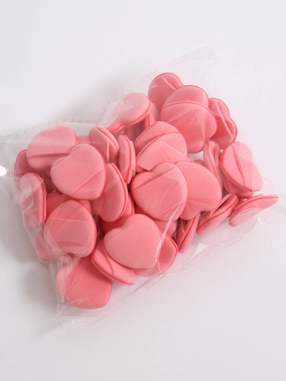 50 Mini Finger Cushions Air Cushion Powder Puff, Latex Free Mixed Sponge and Cosmetic Puff Is Used for Liquid Foundation Make- Beauty World Shop