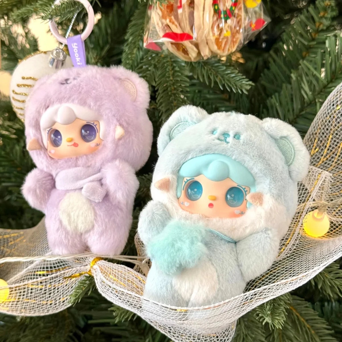 Yooki V4 Plush Take A Bite Of Bear Series Cute Plush Pendant Blind Box Desktop Ornament Toy Anime Guess Doll Mystery Box Gifts Beauty World Shop