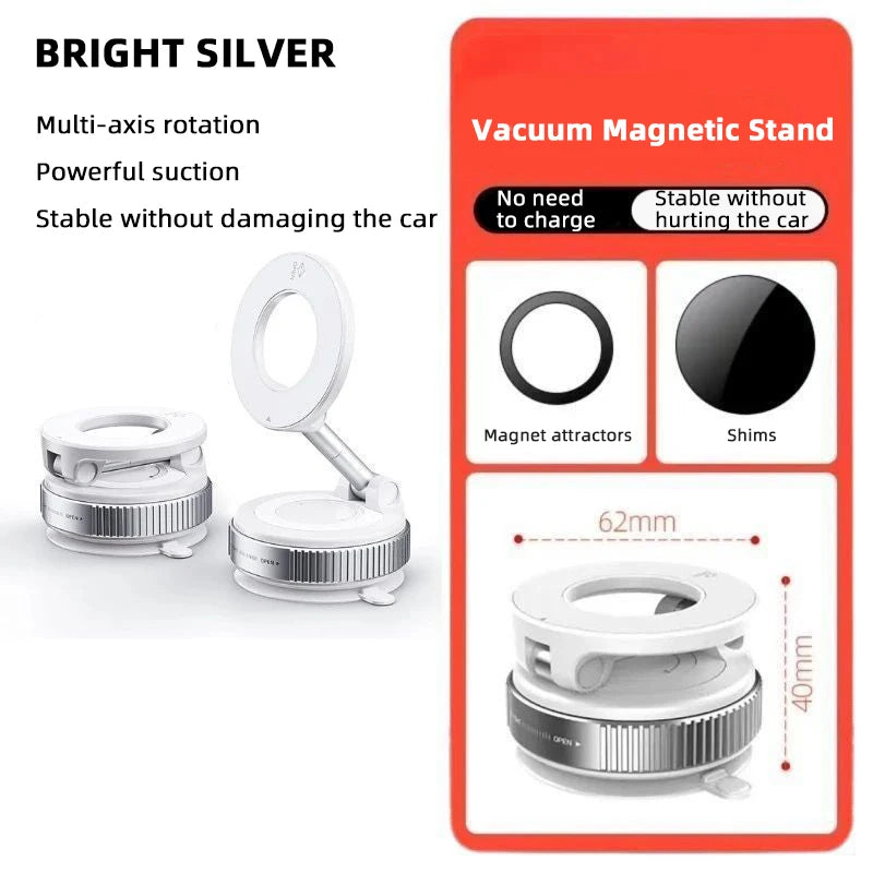 HOMEFISH K007 Magnetic Phone Holder｜Three-axis Rotation For Free Adjustment｜A Convenient Choice For Multiple Scenarios. Beauty World Shop