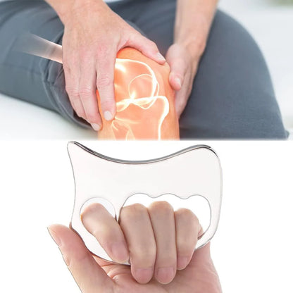 Stainless Steel Gua Sha Scraping Massage Tool IASTM Tool for Back, Legs, Arms Scraper, Anti-cellulite, Muscle Massage Relaxation Beauty World Shop
