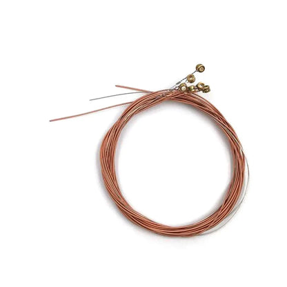 Miwayer Set of 6 Acoustic Guitar Strings, E-A Rainbow Colors, for Folk Acoustic Guitar, Classical Guitar Beauty World Shop