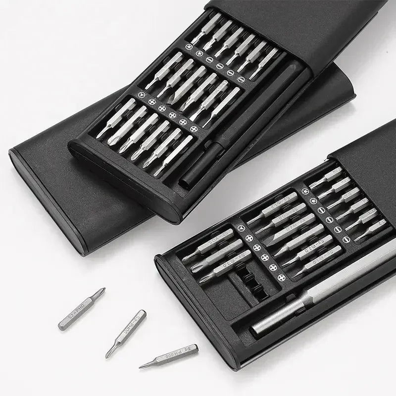 Screwdriver Set, 25 In 1 With 24 Piece Mini Pocket Screwdriver Set, Small Repair Set For Mobile Phone/PC/Came Beauty World Shop