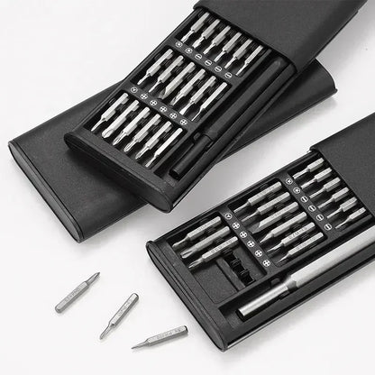 Screwdriver Set, 25 In 1 With 24 Piece Mini Pocket Screwdriver Set, Small Repair Set For Mobile Phone/PC/Came Beauty World Shop