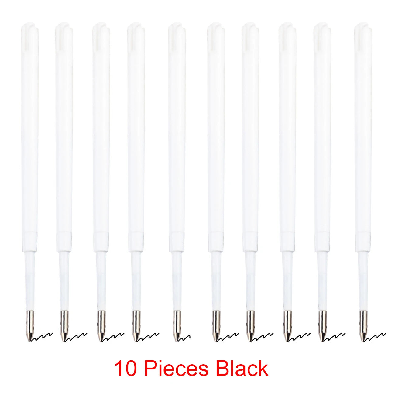 98mm1.0mm Ballpoint Pen Refills For Parker Pens Medium Point Blue Red Black Ink Rods For Writing Office Stationery Beauty World Shop