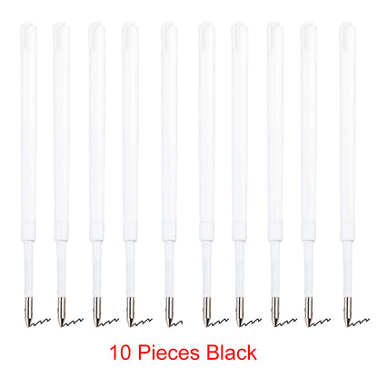 98mm1.0mm Ballpoint Pen Refills For Parker Pens Medium Point Blue Red Black Ink Rods For Writing Office Stationery Beauty World Shop
