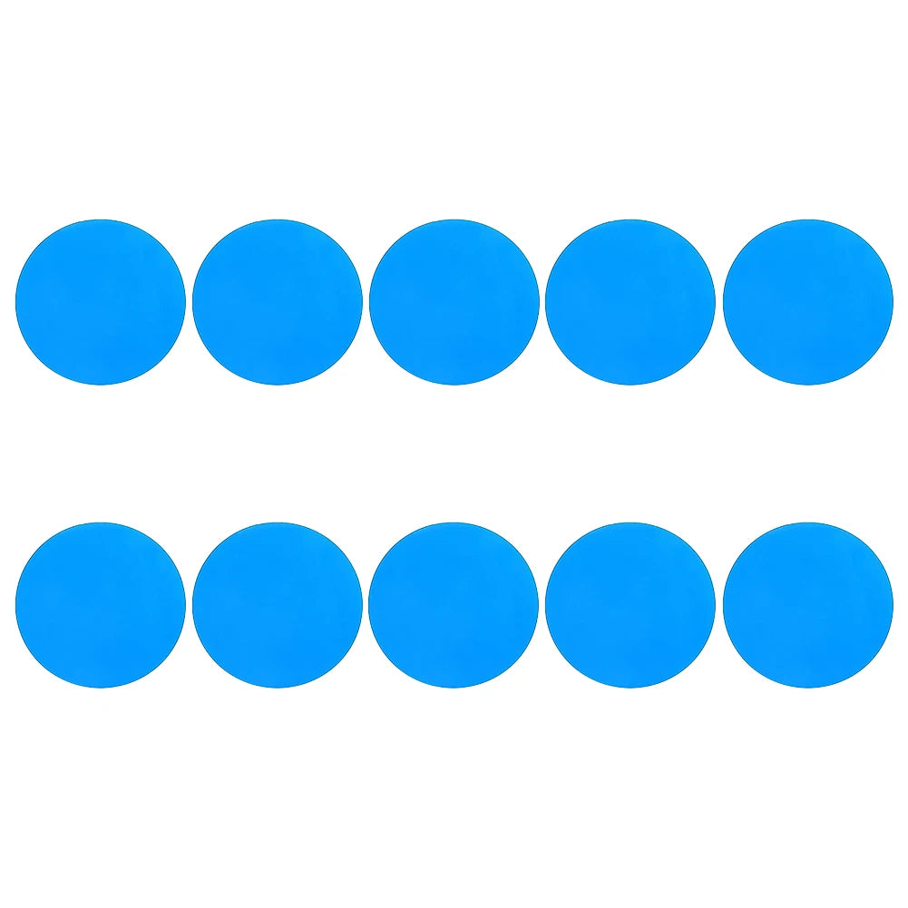 10pcs Underwater Repair Patches Self-Adhesive PVC Pool Repair Kit Multifunctional Wear-Resistant  Household Accessories Beauty World Shop