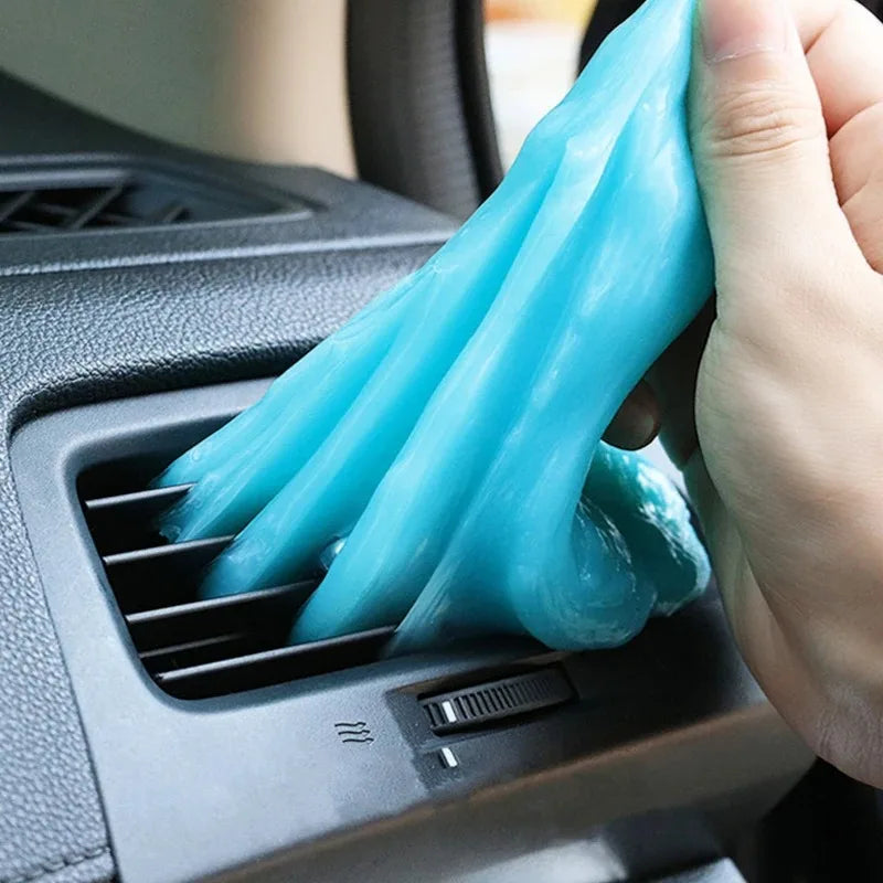 Car Cleaning Gel Slime Magic Mud Auto Interior Computer Keyboard Dirt Clean Dust Remover Gel Car Wash Interior Cleaning Tools Beauty World Shop